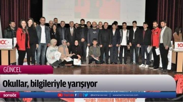 Okullar, bilgileriyle yarışıyor