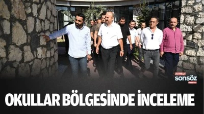 Okullar b&ouml;lgesinde inceleme&hellip;