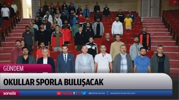Okullar sporla buluşacak