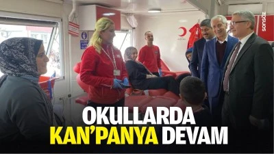 Okullarda kan&rsquo;panya devam&hellip;