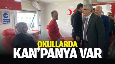 Okullarda kan&rsquo;panya var