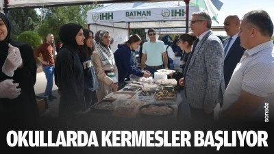 Okullarda kermesler başlıyor