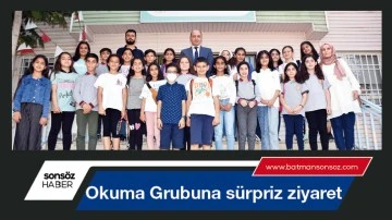 Okuma Grubuna s&uuml;rpriz ziyaret