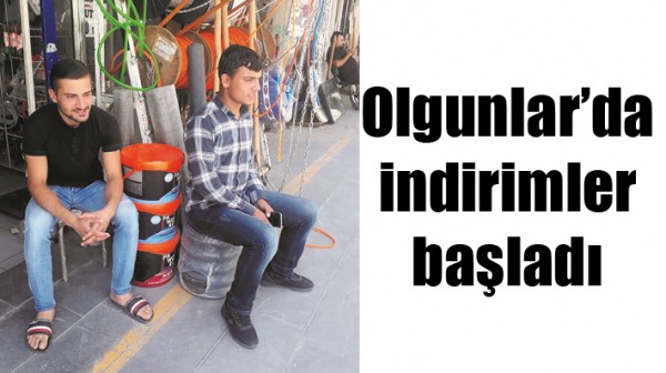 OLGUNLAR&rsquo;DA İNDİRİMLER BAŞLADI