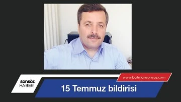 On beş Temmuz bildirisi