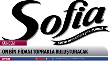 On bin  Fidanı Toprakla Buluşturacak