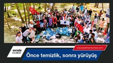 &Ouml;nce temizlik, sonra y&uuml;r&uuml;y&uuml;ş