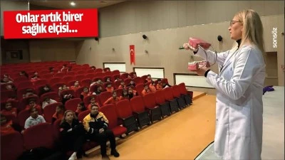 Onlar artık birer sağlık el&ccedil;isi&hellip;
