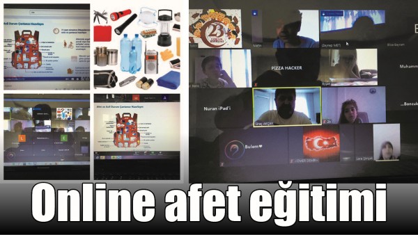 ONLİNE AFET EĞİTİMİ
