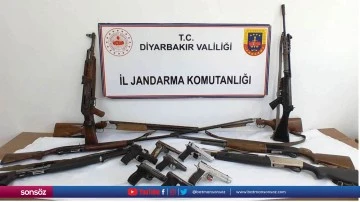 Operasyonda 15 silah ele ge&ccedil;irildi