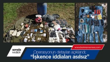 Operasyonun detayları a&ccedil;ıklandı