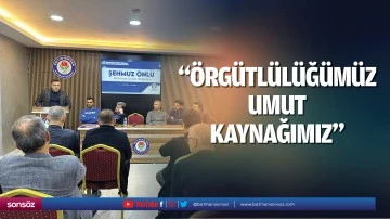 &ldquo;&Ouml;rg&uuml;tl&uuml;l&uuml;ğ&uuml;m&uuml;z, umut kaynağımız&rdquo;
