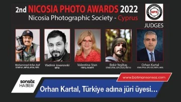 Orhan Kartal, T&uuml;rkiye adına j&uuml;ri &uuml;yesi&hellip;