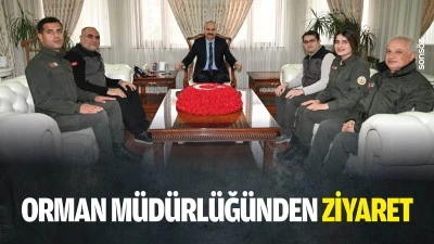 Orman M&uuml;d&uuml;rl&uuml;ğ&uuml;nden ziyaret