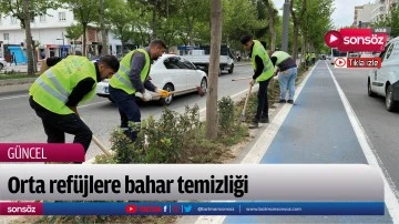 Orta ref&uuml;jlere bahar temizliği 
