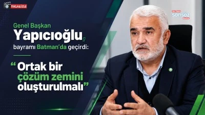 &ldquo;Ortak bir &ccedil;&ouml;z&uuml;m zemini oluşturulmalı&rdquo;