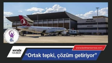 &ldquo;Ortak tepki, &ccedil;&ouml;z&uuml;m getiriyor&rdquo;