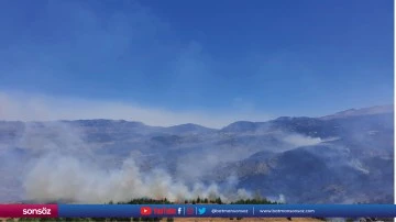 &Ouml;rt&uuml; yangınını s&ouml;nd&uuml;rme &ccedil;alışmaları s&uuml;r&uuml;yor