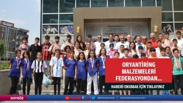 Oryantiring malzemeleri federasyondan&hellip;