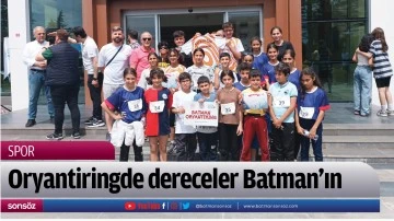 Oryantiringde dereceler Batman&rsquo;ın