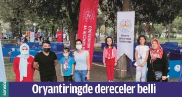 ORYANTİRİNGDE DERECELER BELLİ