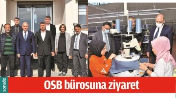 OSB B&Uuml;ROSUNA ZİYARET