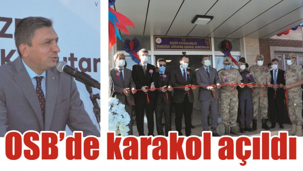 OSB&rsquo;DE KARAKOL A&Ccedil;ILDI