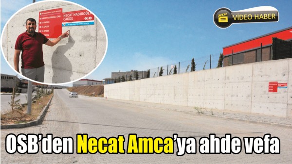 OSB&rsquo;DEN NECAT AMCA&rsquo;YA AHDE VEFA