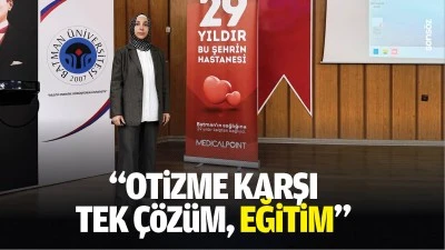 &ldquo;Otizme karşı tek &ccedil;&ouml;z&uuml;m, eğitim&hellip;&rdquo;