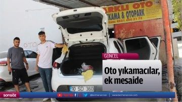 Oto yıkamacılar, ek mesaide