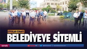 Otogar esnafı belediyeye sitemli