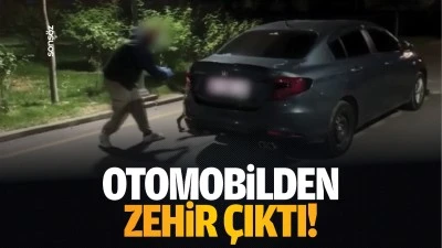 Otomobilden zehir &ccedil;ıktı!