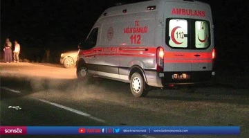 Otomobilin &ccedil;arptığı yaya yaralandı