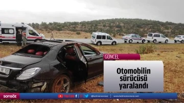 Otomobilin s&uuml;r&uuml;c&uuml;s&uuml; yaralandı