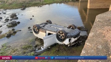 Otomobilin s&uuml;r&uuml;c&uuml;s&uuml; yaralandı