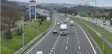 Otoyolda Ramazan Bayramı d&ouml;n&uuml;ş yoğunluğu başladı