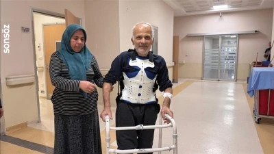 Otuz yıl sonra sırt&uuml;st&uuml; yatabildi