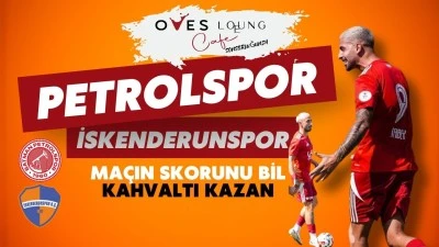 Petrolspor - İskenderunspor ma&ccedil;ı pazar g&uuml;n&uuml; oynanacak