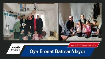 Oya Eronat Batman&rsquo;daydı