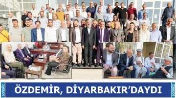 &Ouml;zdemir, Diyarbakır&rsquo;daydı