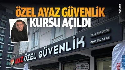 &Ouml;zel Ayaz G&uuml;venlik Kursu a&ccedil;ıldı