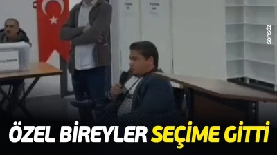 &Ouml;zel bireyler se&ccedil;ime gitti