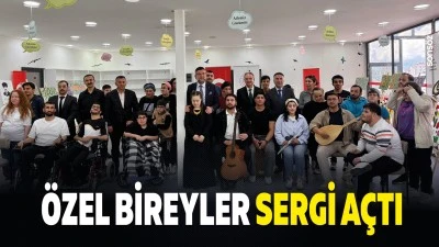 &Ouml;zel bireyler sergi a&ccedil;tı