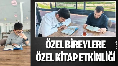 &Ouml;zel bireylere &ouml;zel kitap etkinliği