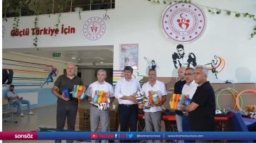 &Ouml;zel &ccedil;ocuklara malzeme desteği&hellip;