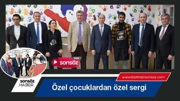 &Ouml;zel &ccedil;ocuklardan &ouml;zel sergi