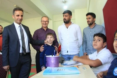 &Ouml;zel gereksinimli &ouml;ğrenciler ziyaret edildi