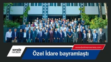 &Ouml;zel İdare bayramlaştı