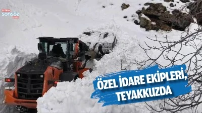 &Ouml;zel İdare Ekipleri, teyakkuzda
