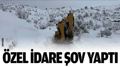 &Ouml;zel İdare şov yaptı